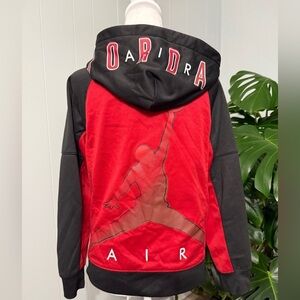 Kids Jordan sweatshirt with full zippier size L( 12-13 YRS)